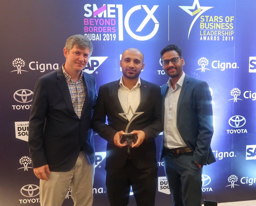 LoadMe team at Stars of Business Awards 2019