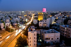 Sunset in Amman Jordan