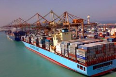 cargo ships in the port of Jeddah