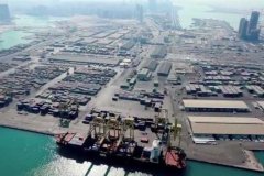 Musaffah port and industrial area 